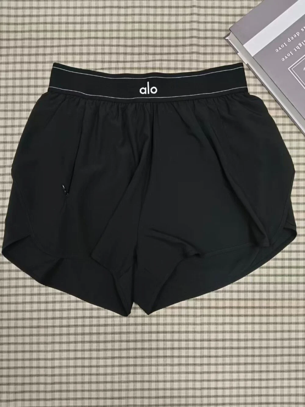🦸‍ALO Yoga Match Point Short,Relaxed Fit,Black,Athleisure,Versatile,NWT🥰